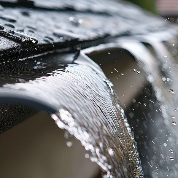 Gutter Repair Services in Hertfordshire - Gutter overflowing with water
