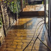 Exterior Cleaning Services in Hertfordshire - Decking Cleaning